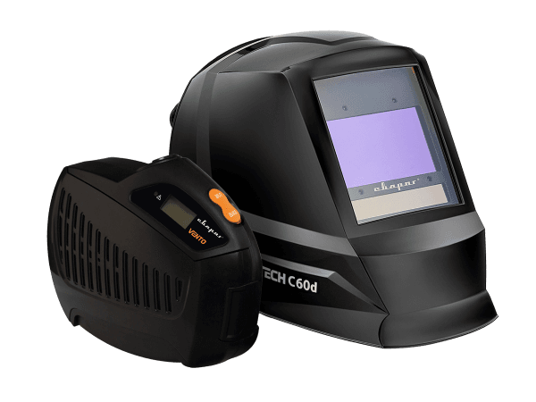 Щиток сварщика TECH C60d и блок Vento