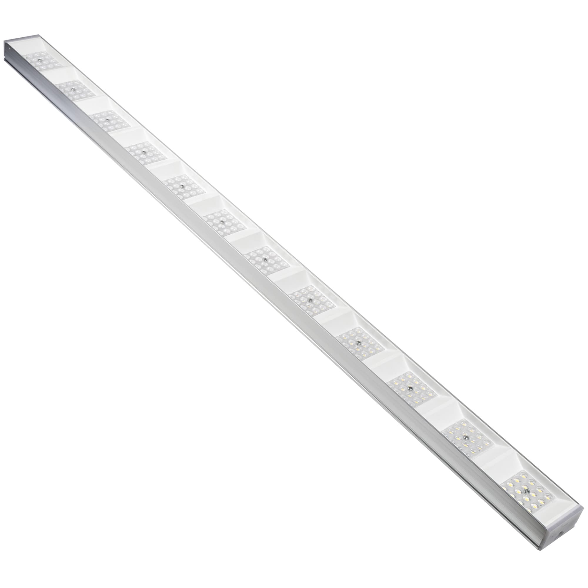 Светильник светодиодный ULO-EL120B-100W/4000K/K SILVER LINKABLE накладной соединяемый (4000K) Корпус серебристый Угол 60 градусов