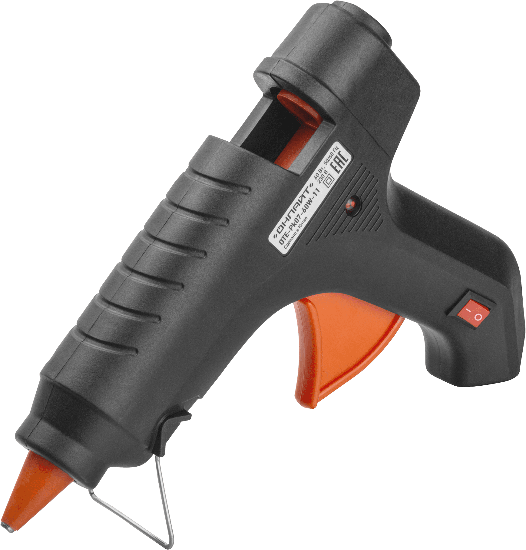 Пистолет клеевой OTE-Pk07-60W-11 (60 Вт, 11 мм)