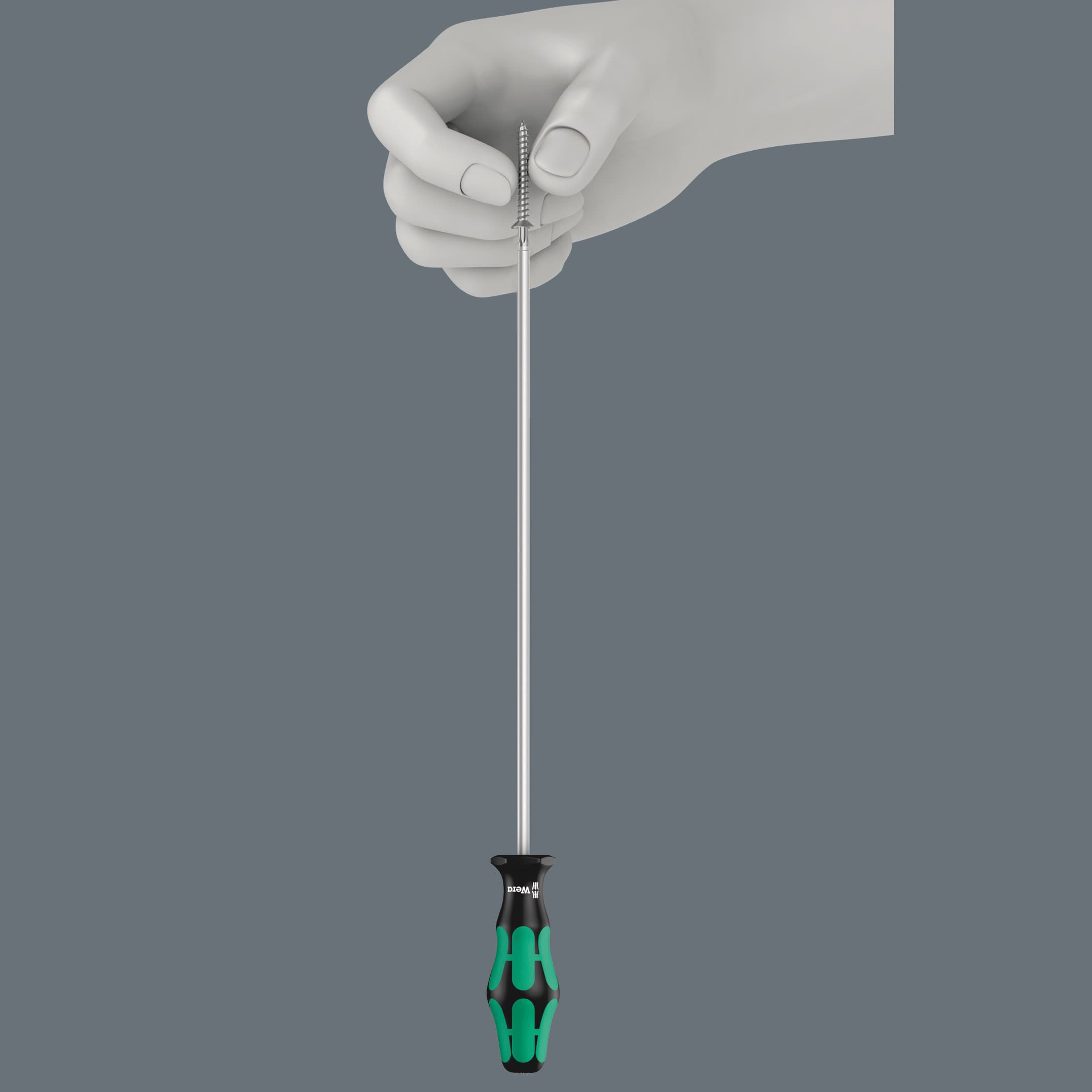 Набор отверток с фиксацией крепежа 4 предмета. 367/4 TORX HF Kraftform Plus