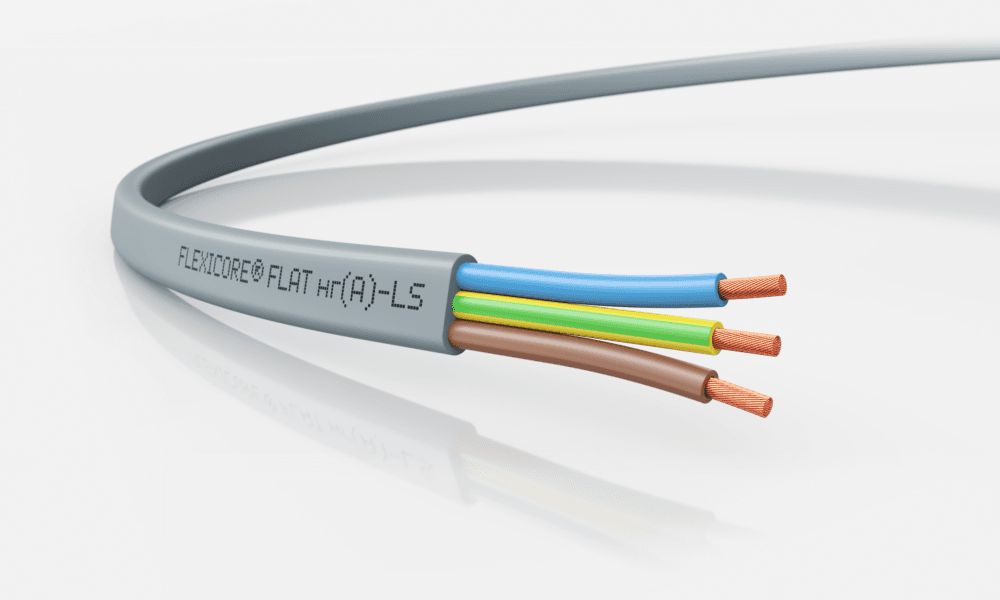 Кабель силовой FLEXICORE FLAT нг(А)-LS 3G1,5 (100м)