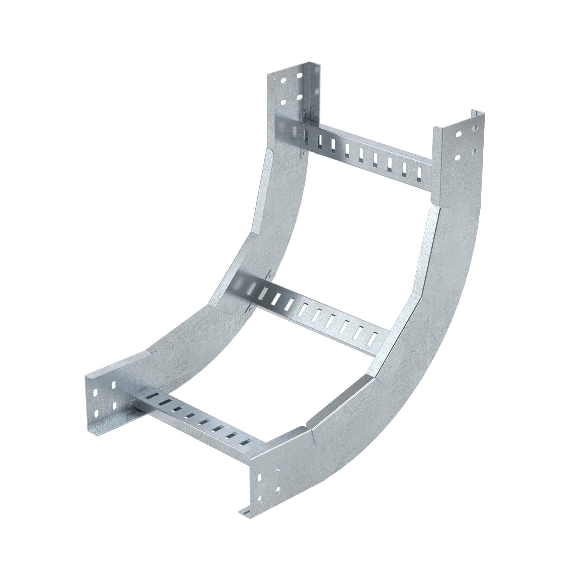 Угол вертикальный внутренний 90 градусов 50х500 R600 лонжерон 1,5 мм в комплекте крепежные элементы соединительные пластины