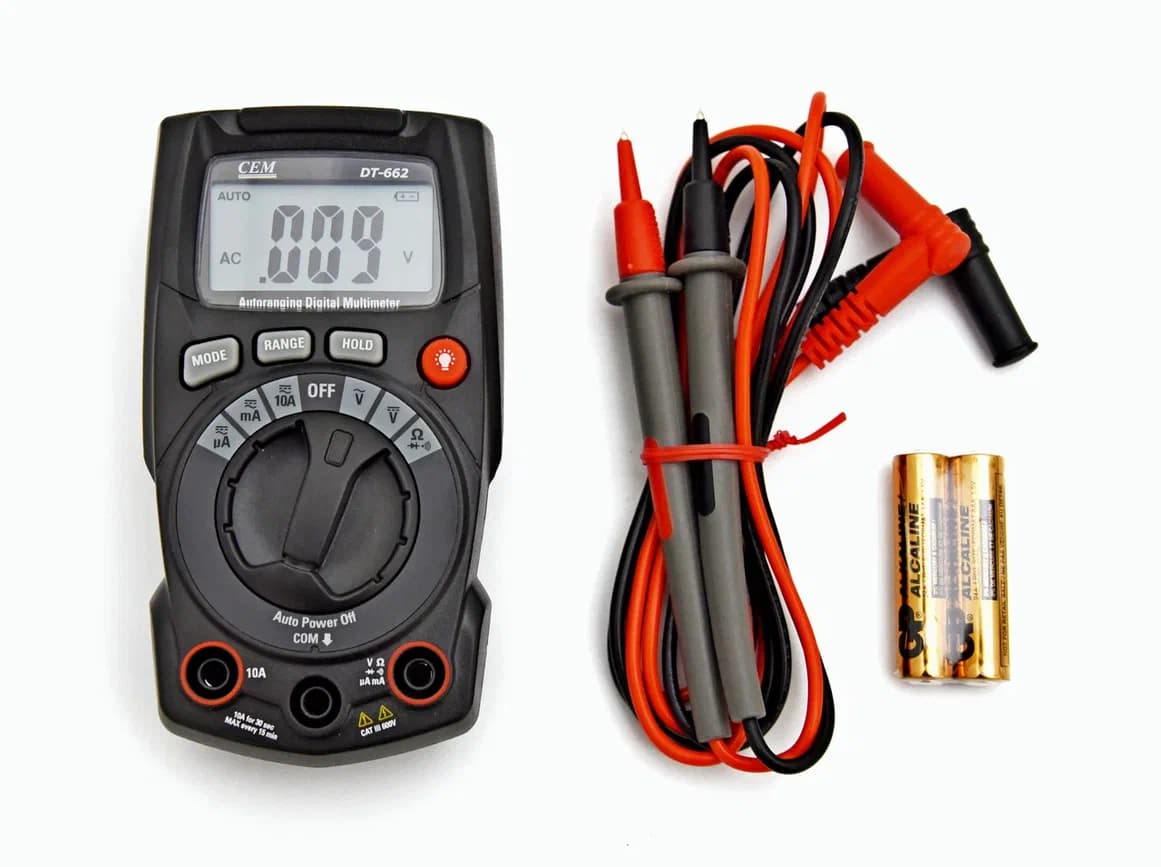 Мультиметр цифровой DT-662