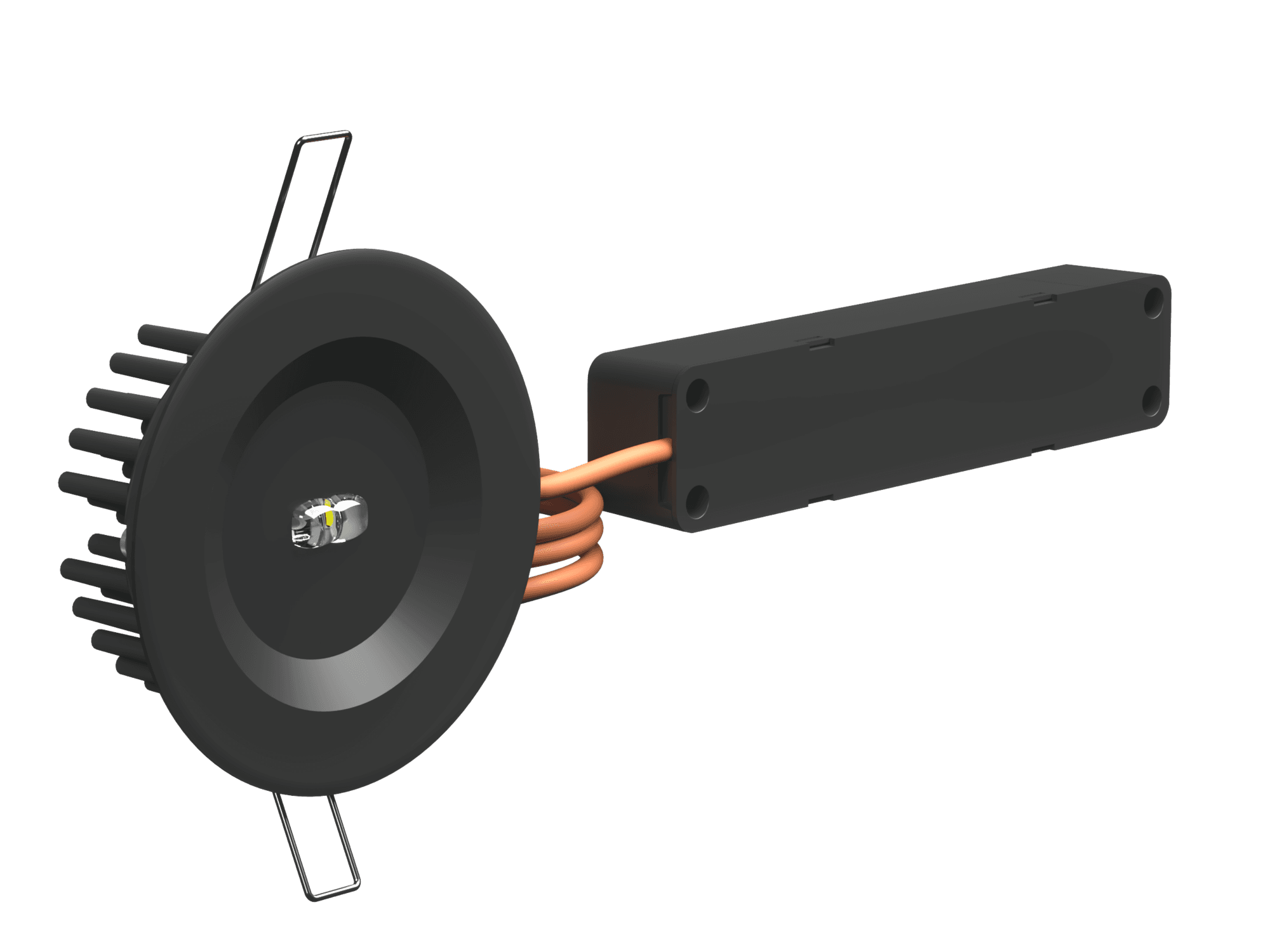 Аварийный светильник BS-ARUNA-10-L2-ELON IP65 Black