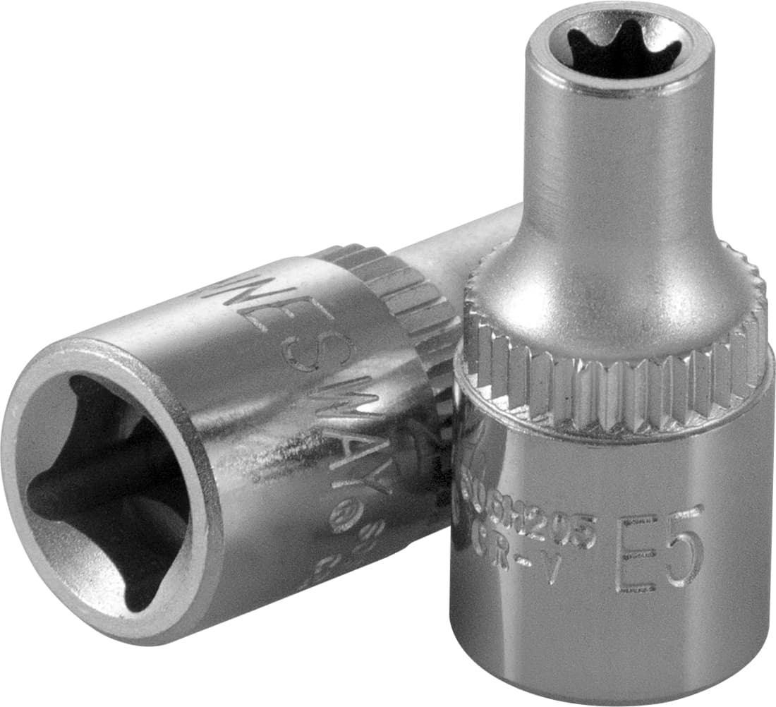 Головка торцевая 1/4''DR, внешний TORX®, Е5