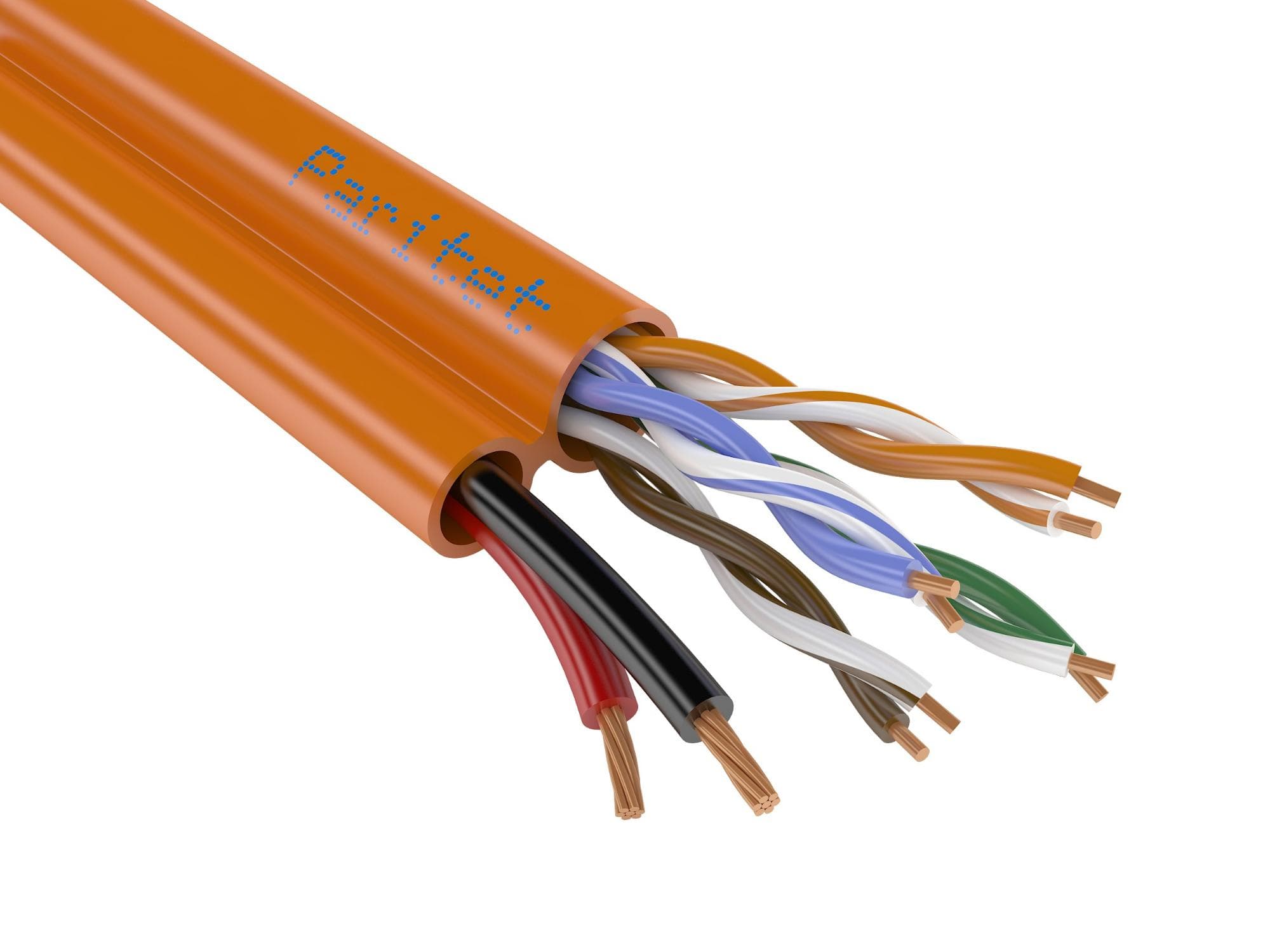 Витая пара ParLan combi U/UTP4 Cat 5e ZH нг(А)-HF 2х0.50