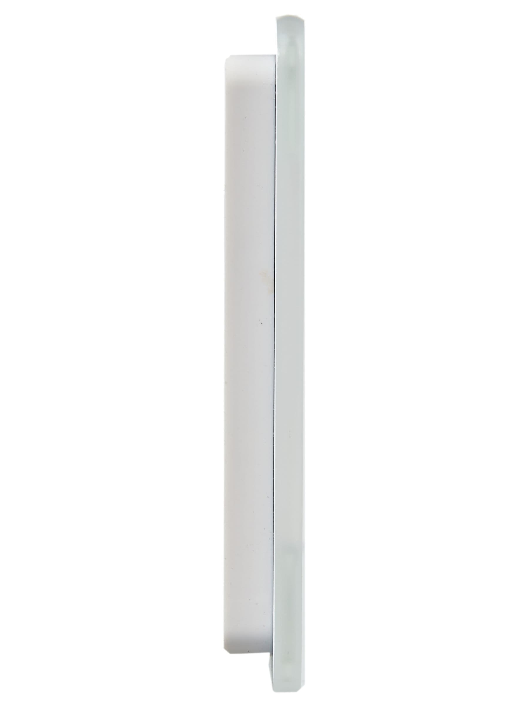 BRITE Рамка 2-местная РУ-2-2-Бр стекло белый RE