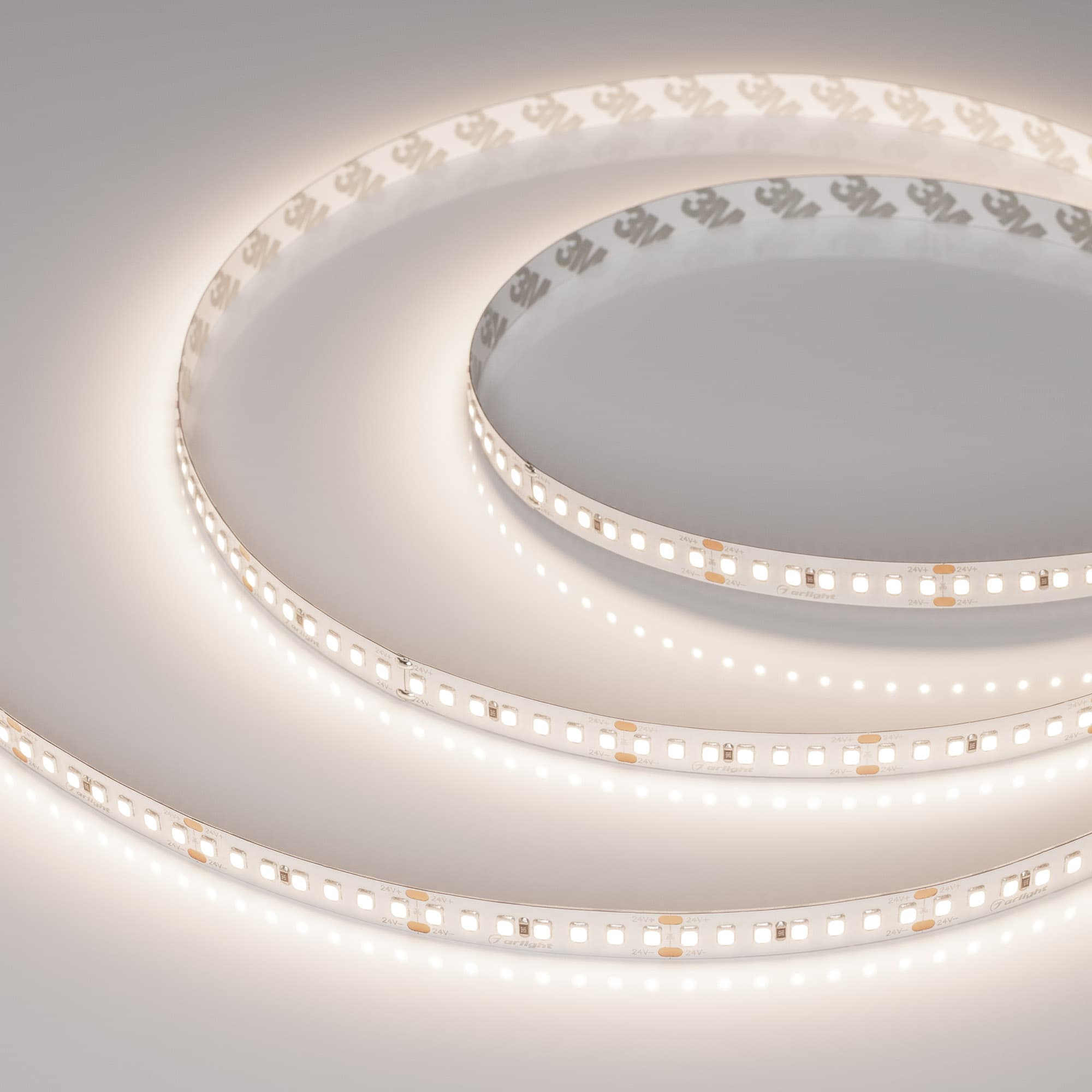 Лента светодиодная 17 Вт/м 24В IP20 4000K 168LED/м UL-A168-10mm SMD 2835 5 м