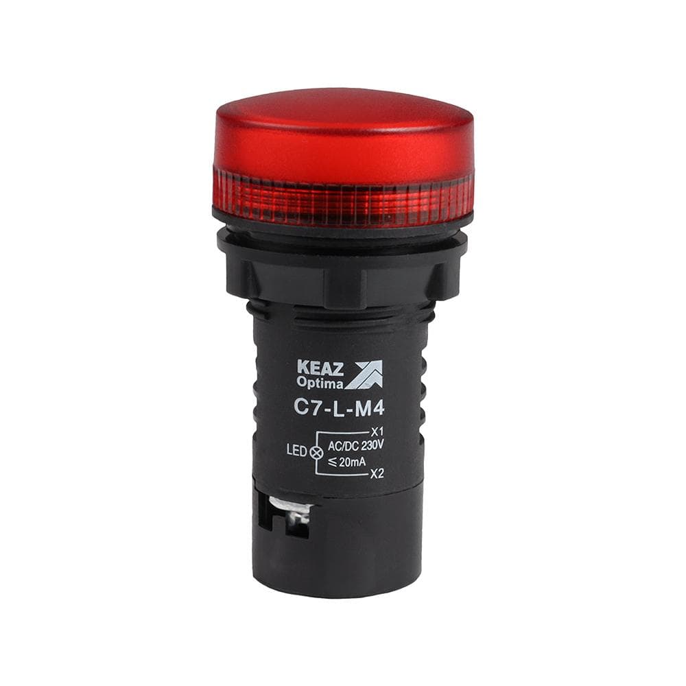 Лампа светодиодная красная C7-L-M4 230 В AC/DC XB7EV04MP