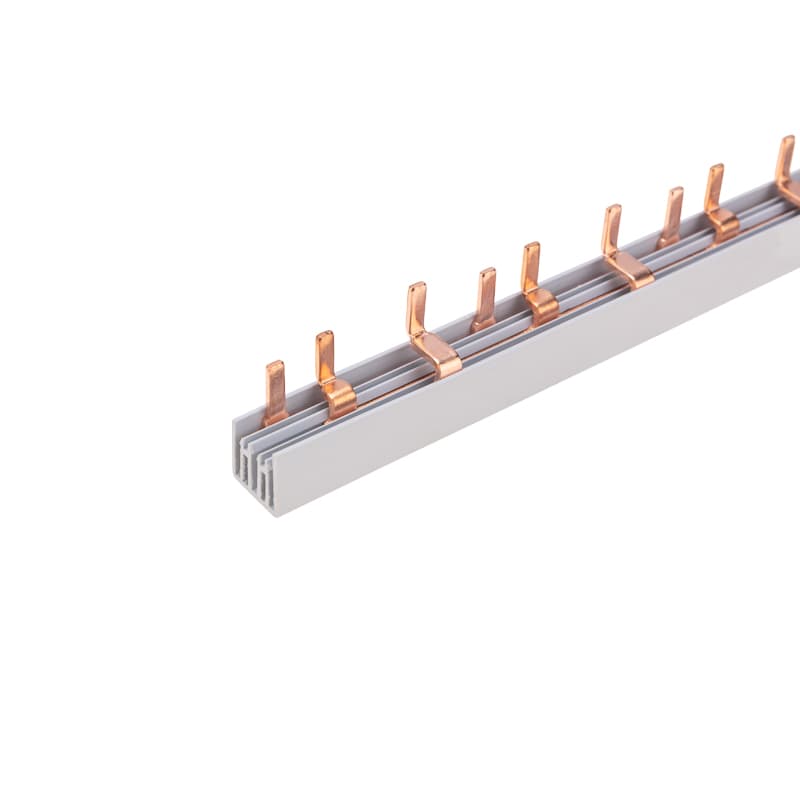 Шина соединительная типа PIN (12 штырей) 3Р 100 А (22 см), REXANT