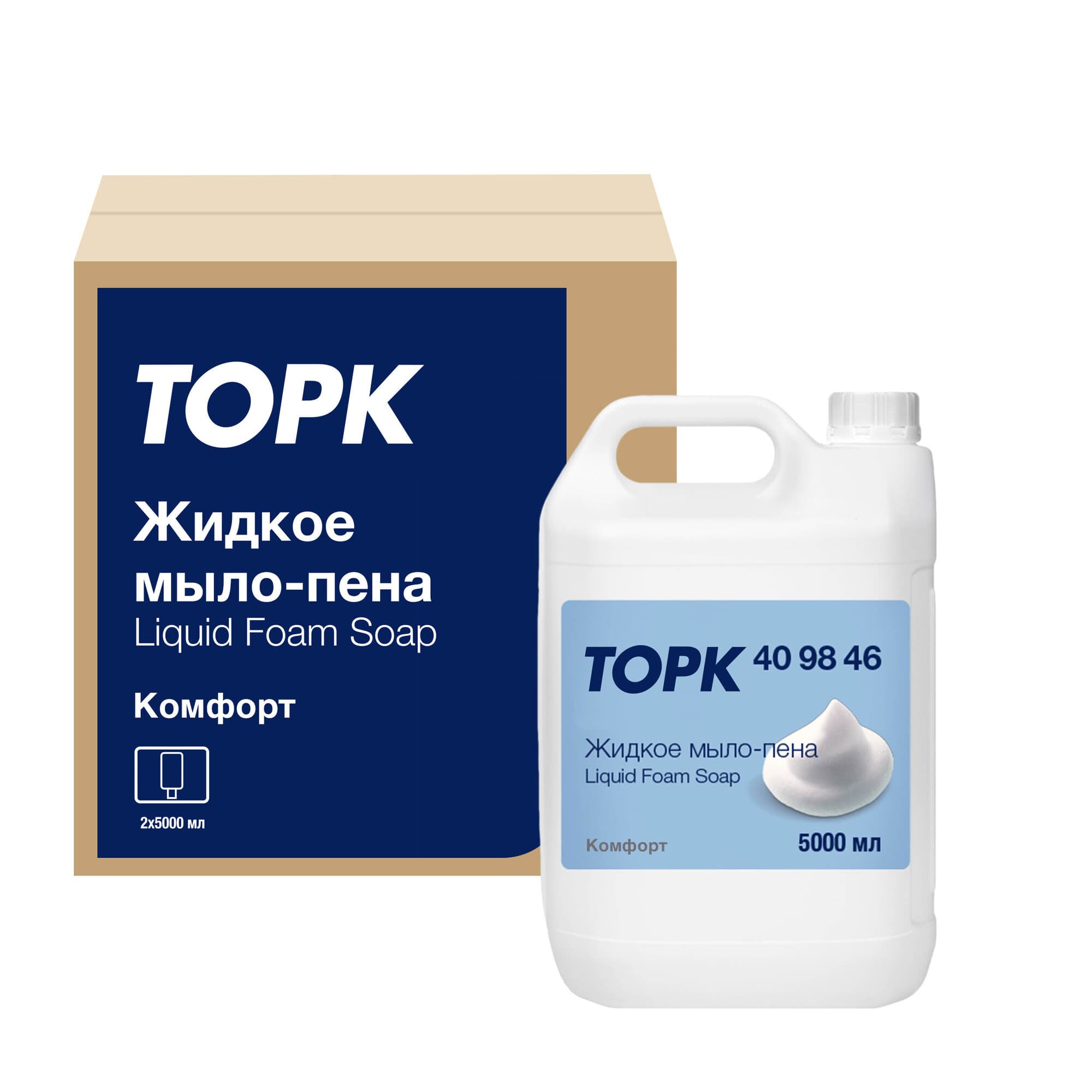 Жидкое мыло-пена Торк Advanced канистра 5 л