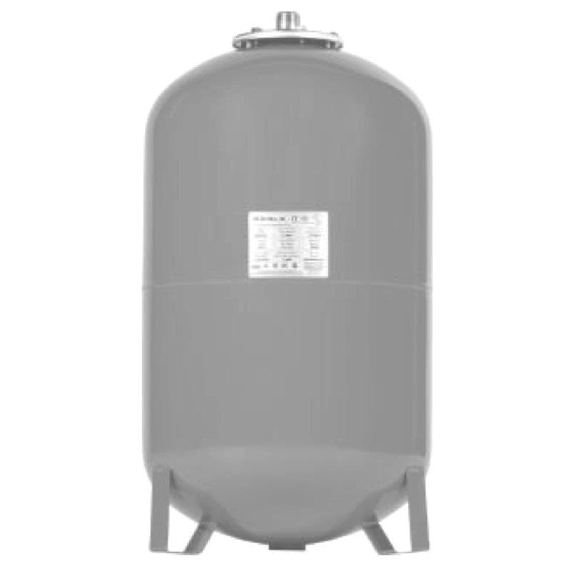 Бак мембранный CW-LV 300, 10 бар, серый, вертикальный, на ножках, верхний фланец