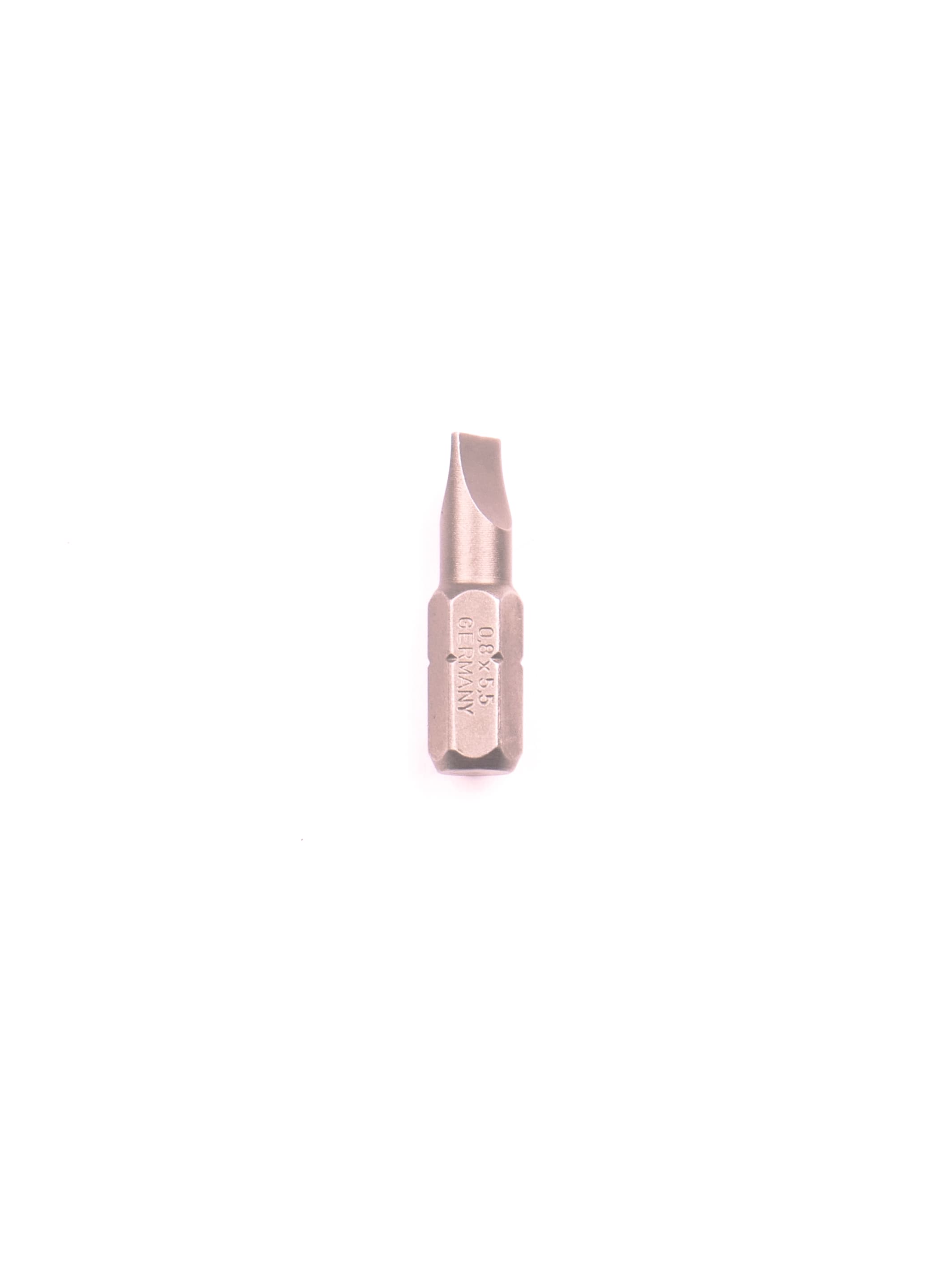 Бита шлиц SL 0.8x5.5x25 мм 1/4'' C6.3 Industrial