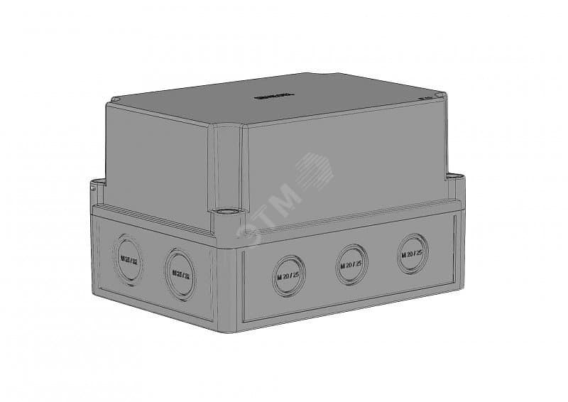 Коробка приборная КР2802 184х134х65 полистирол IP65