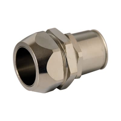 Муфта металлорукав в гладкой изоляции в оплетке DN26 IP66