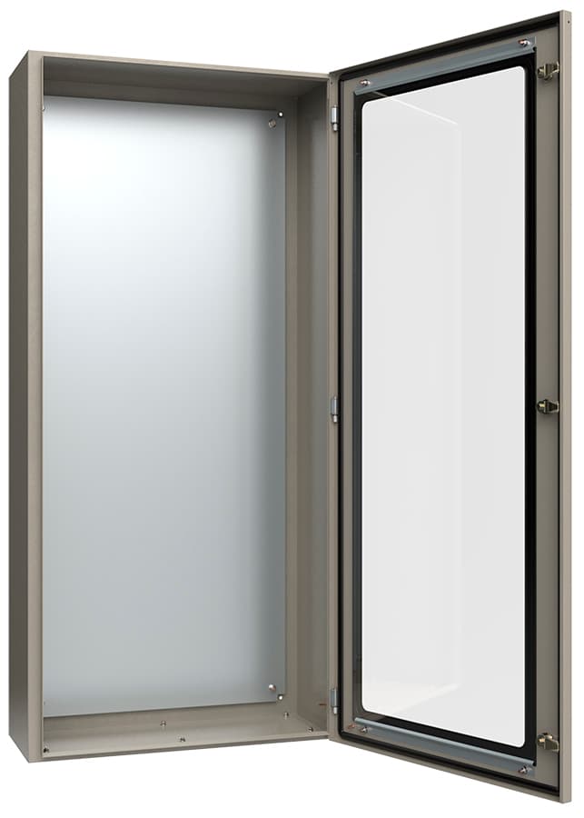 Корпус металлический ЩМП-7-0 (1400х650х285мм) У2 IP54 прозрачная дверь