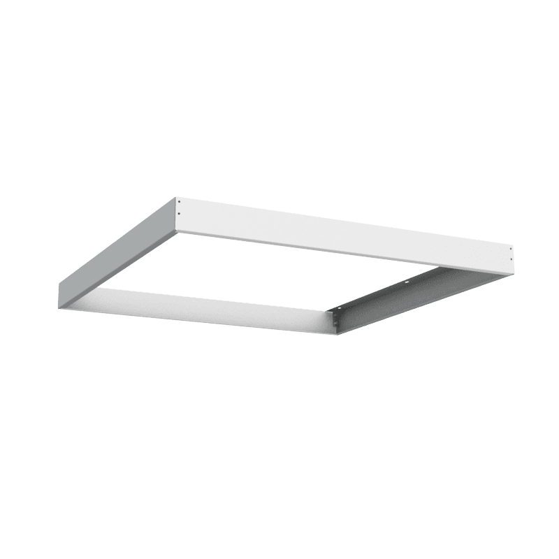 Рамка для накладного монтажа панели Panel LED 600x600x50мм белый RAL9003
