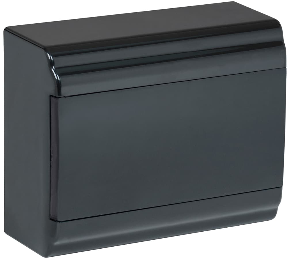 Корпус модульный пл. нав. ЩРН-П-9 PRIME черный IP41