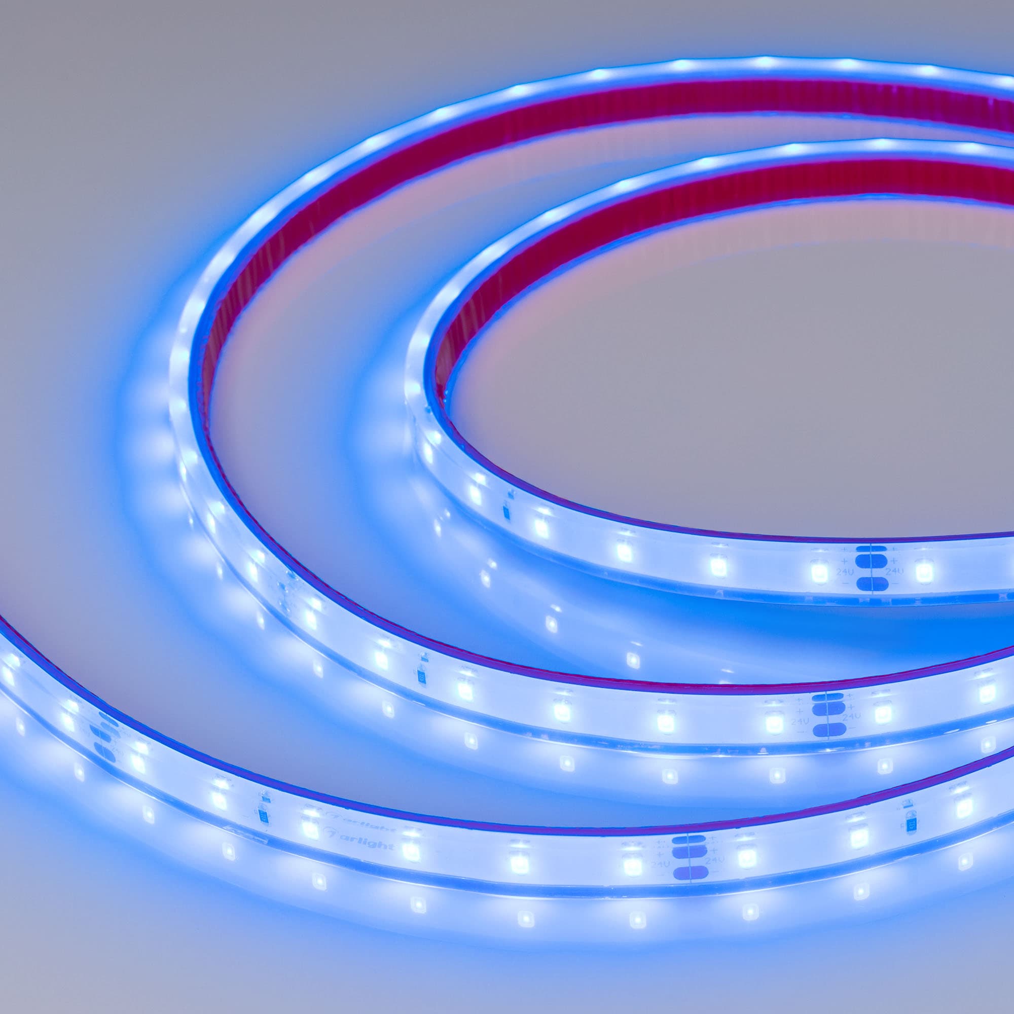Лента светодиодная 4,8 Вт/м 24В IP68 Синий 60LED/м RT/RTW-A60-8-11mm SMD 2835 5 м