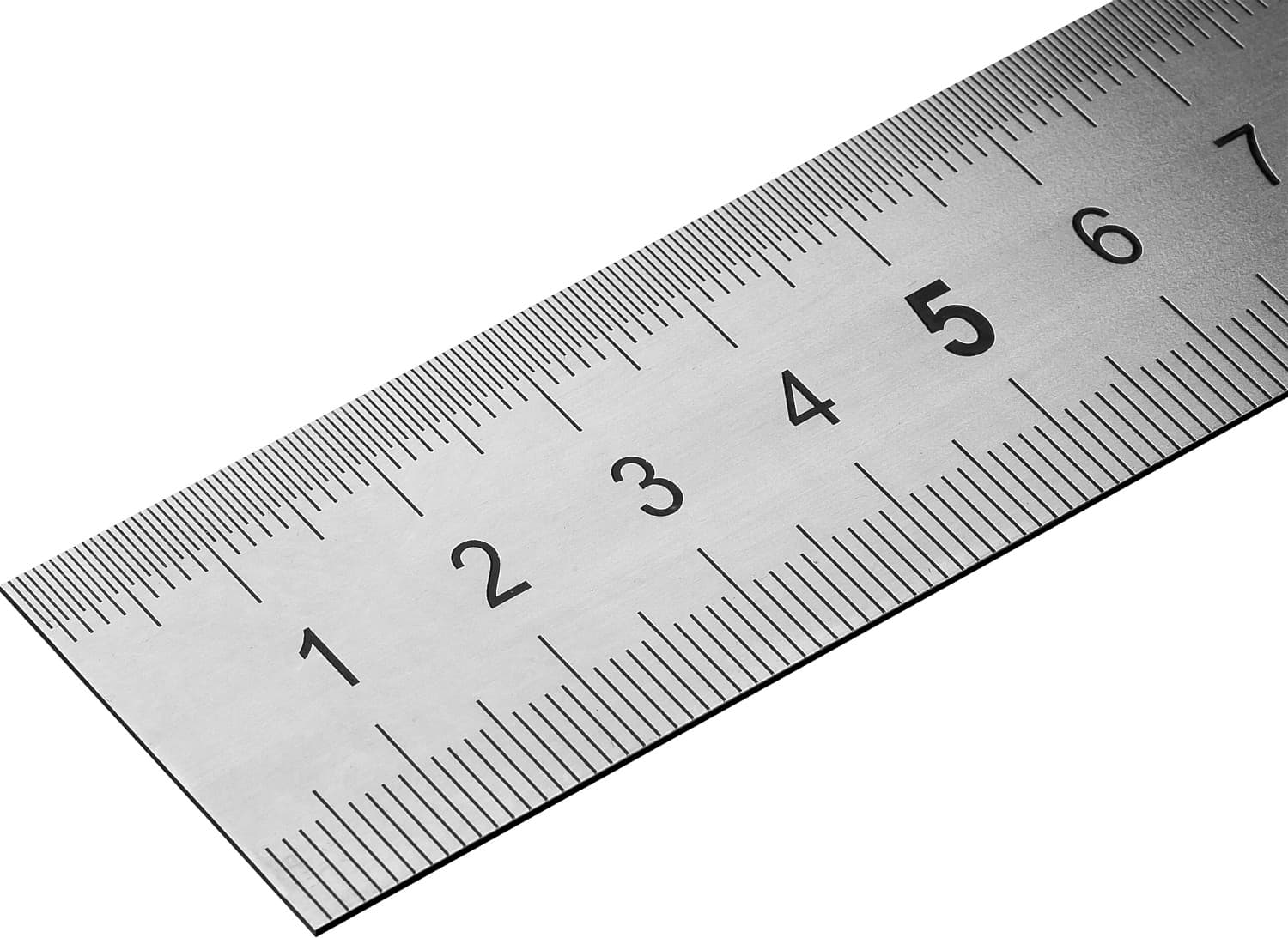 Металлическая линейка длина 0,3 м