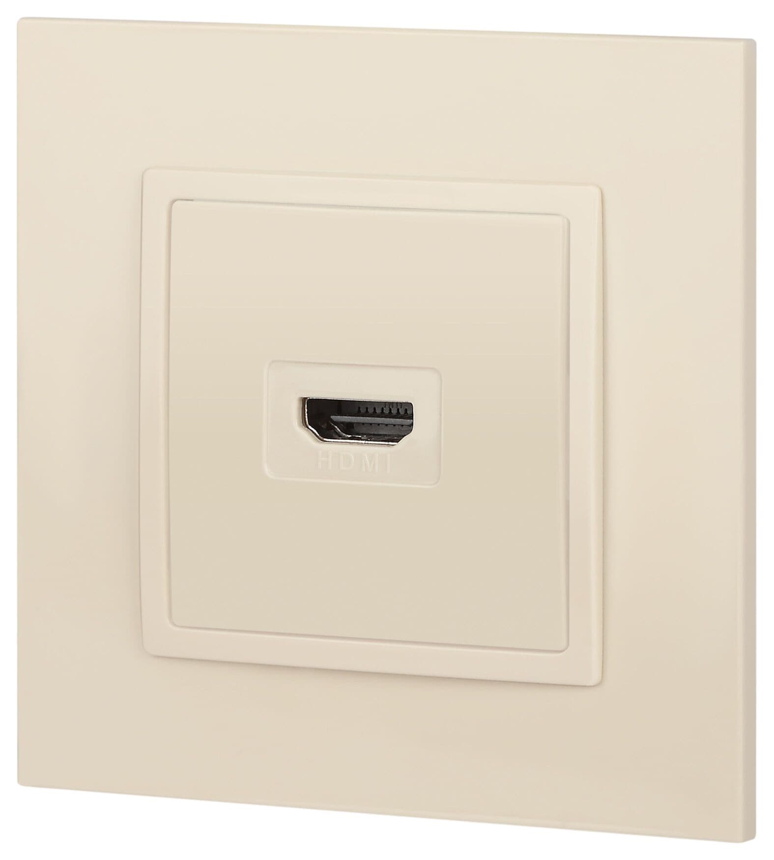 Розетка HDMI, Эра Elegance, сл.кость, 14-3114-02
