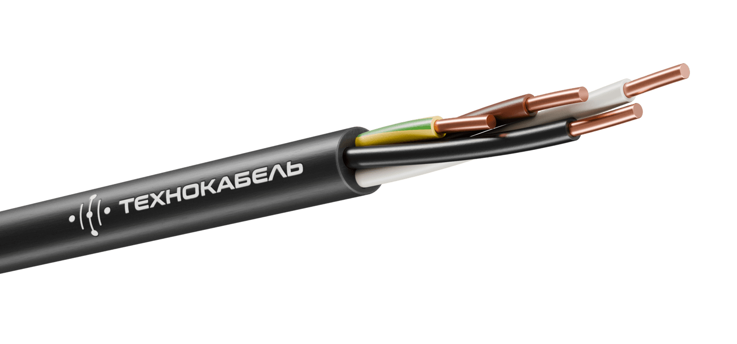Кабель силовой ВВГнг(А)-LS 4х1,5ок(PE)-1 ТРТС