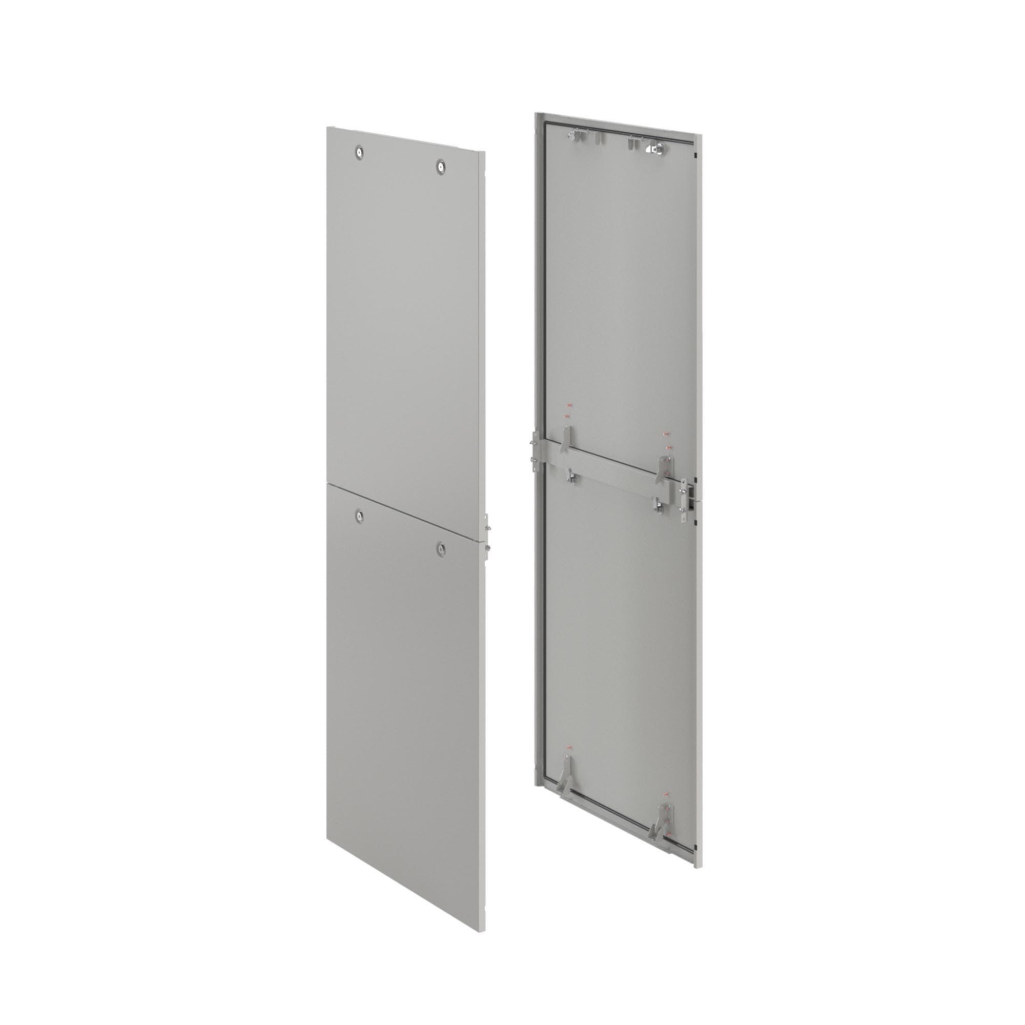 Панель боковая двухсекционная. для IT-CQE. 2 шт. 2200x800 RAL7035