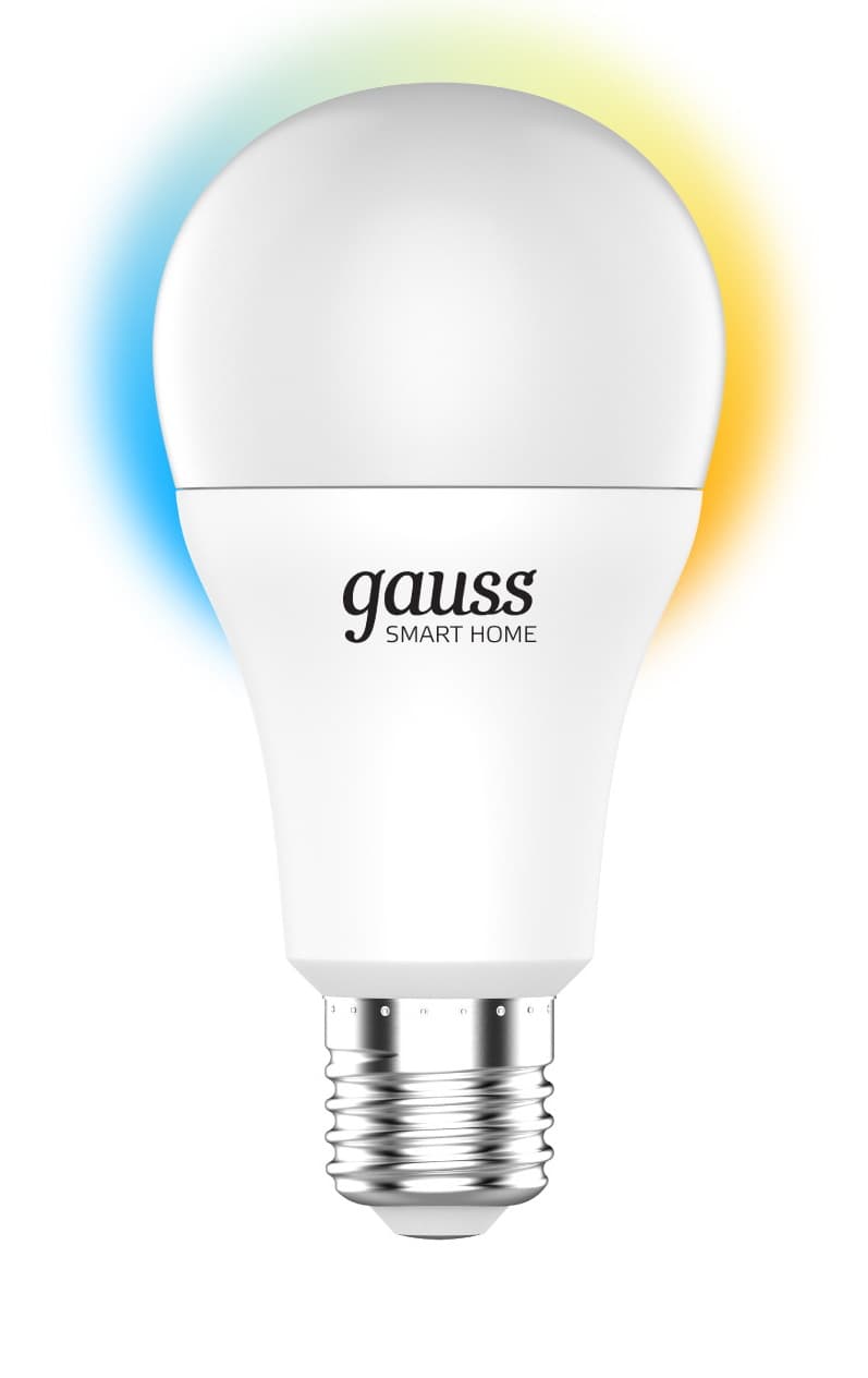 Лампа светодиодная умная SMD LED 8.5 Вт 806 лм 2700-6500К E27 AC 220В IP20 изменение цветовой температуры и диммирование управление по Wi-Fi Smart Home