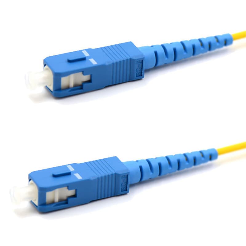 Патч-корд оптический соединительный SM 9/125 OS2 SC/UPC-SC/UPC Simplex LSZH 1м,