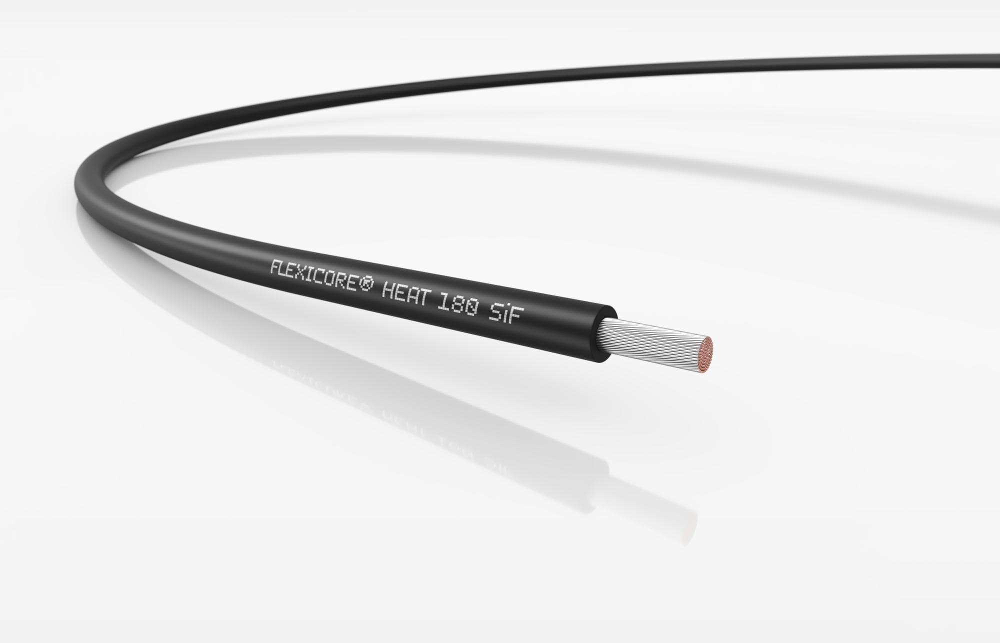 Провод монтажный универсального применения FLEXICORE HEAT 180 SiF 1x4 BK