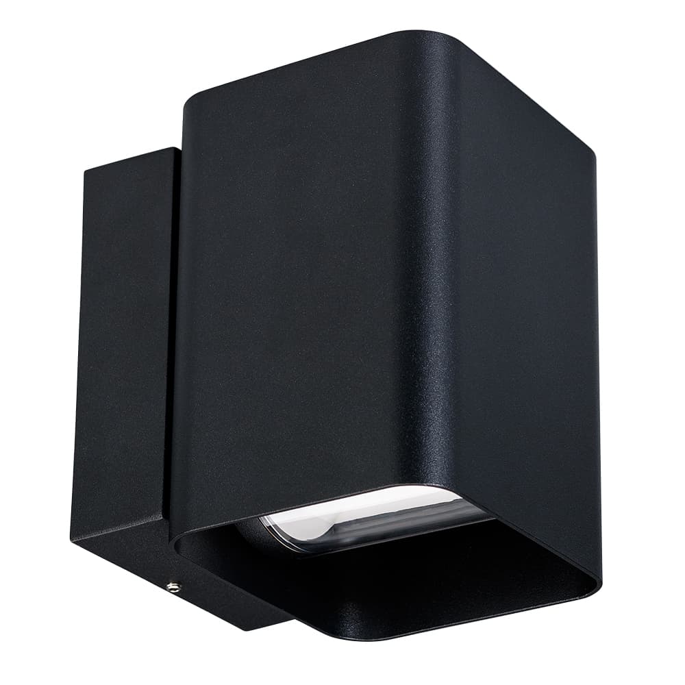 Светильник LGD-WALL-VARIO-S104x129-2x6W Day4000 (BK, 1-80 deg) (IP54 Металл, 3 года)