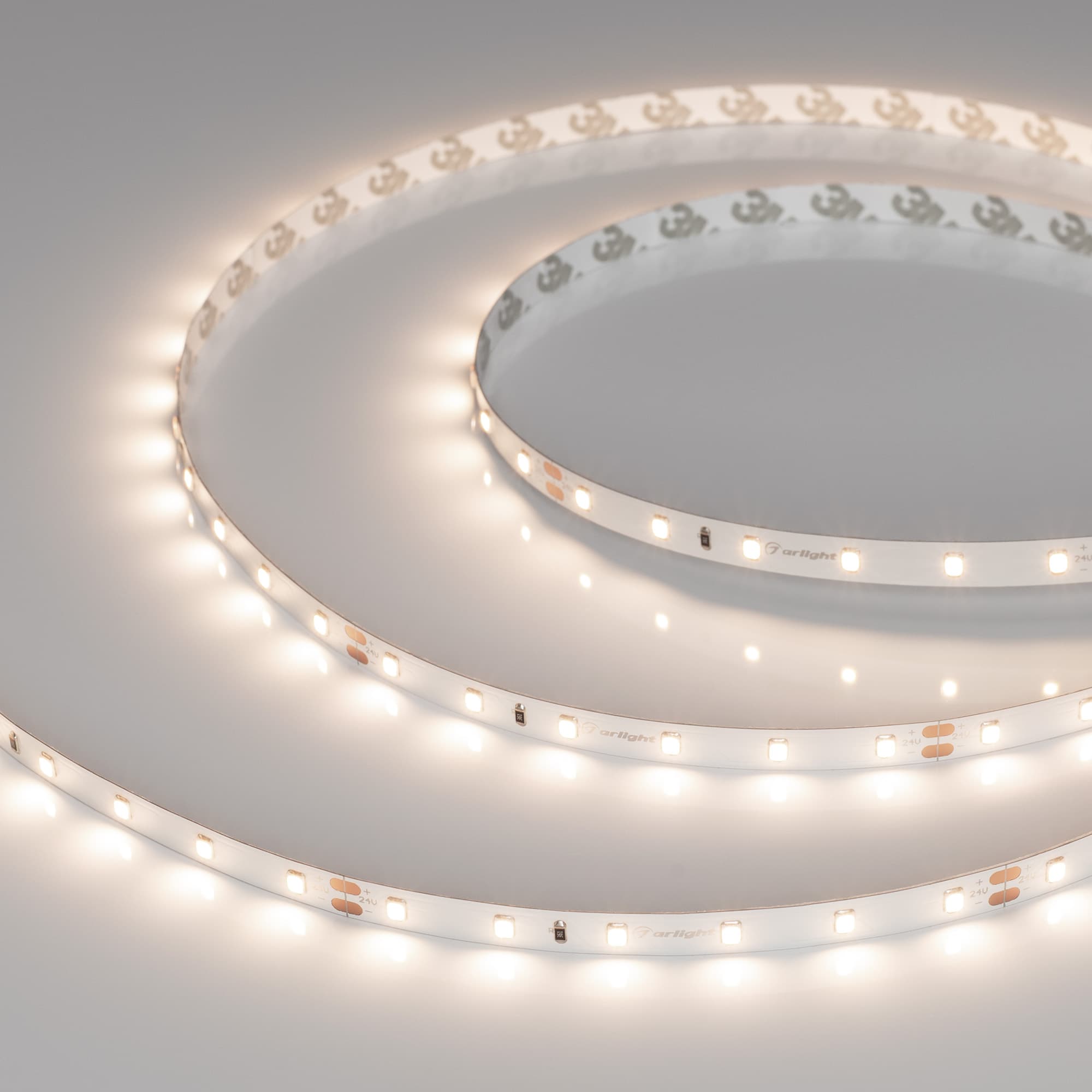 Лента светодиодная 7,2 Вт/м 24В IP20 3500K 60LED/м UL-A60-8mm SMD 2835 5 м
