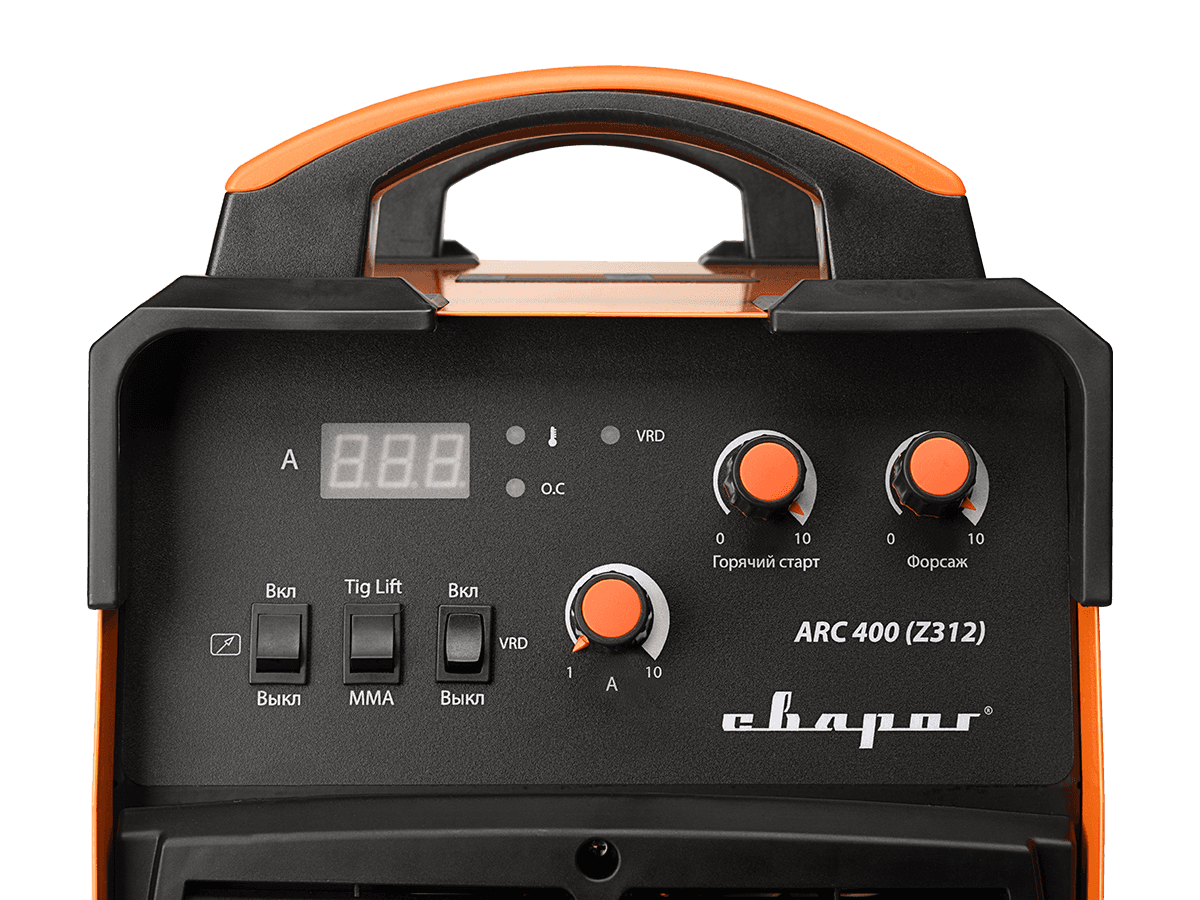 Инвертор сварочный ARC 400 (Z312) НАКС (все группы) РФ