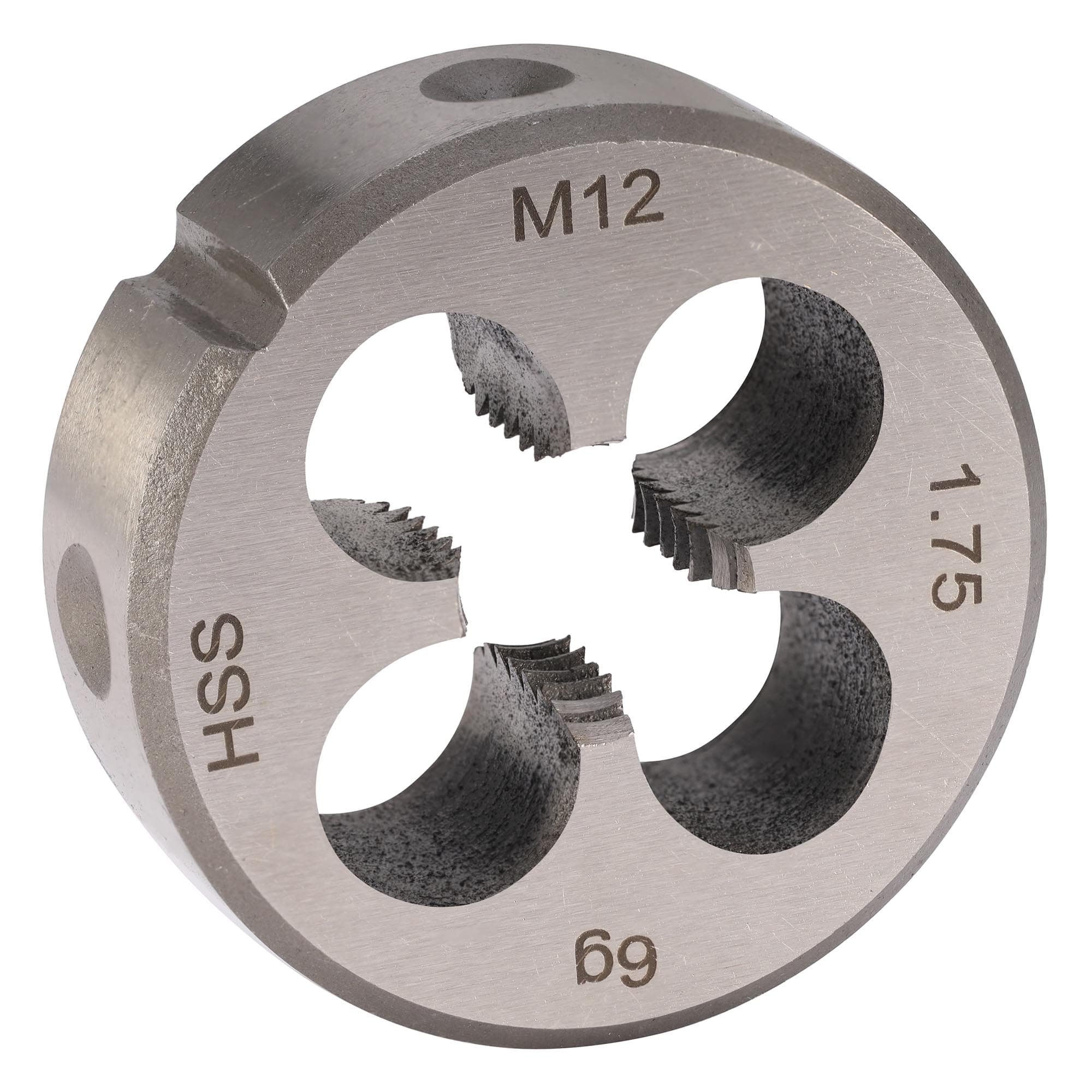Плашка М12х1,75 DINEN22568 HSS 6g 38х14мм
