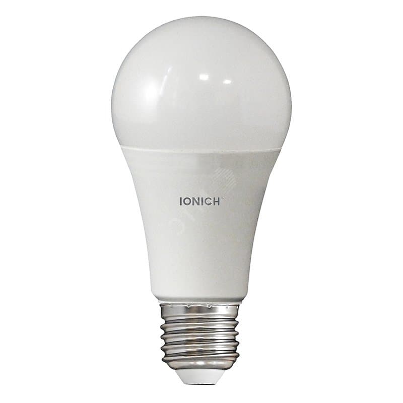 Лампа светодиодная LED 18w 4000К, E27, 1500Лм, A60 IONICH