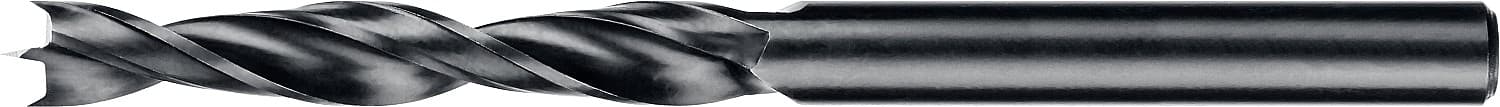 Сверло спиральное по дереву d 7x105/60мм, М-образная заточка