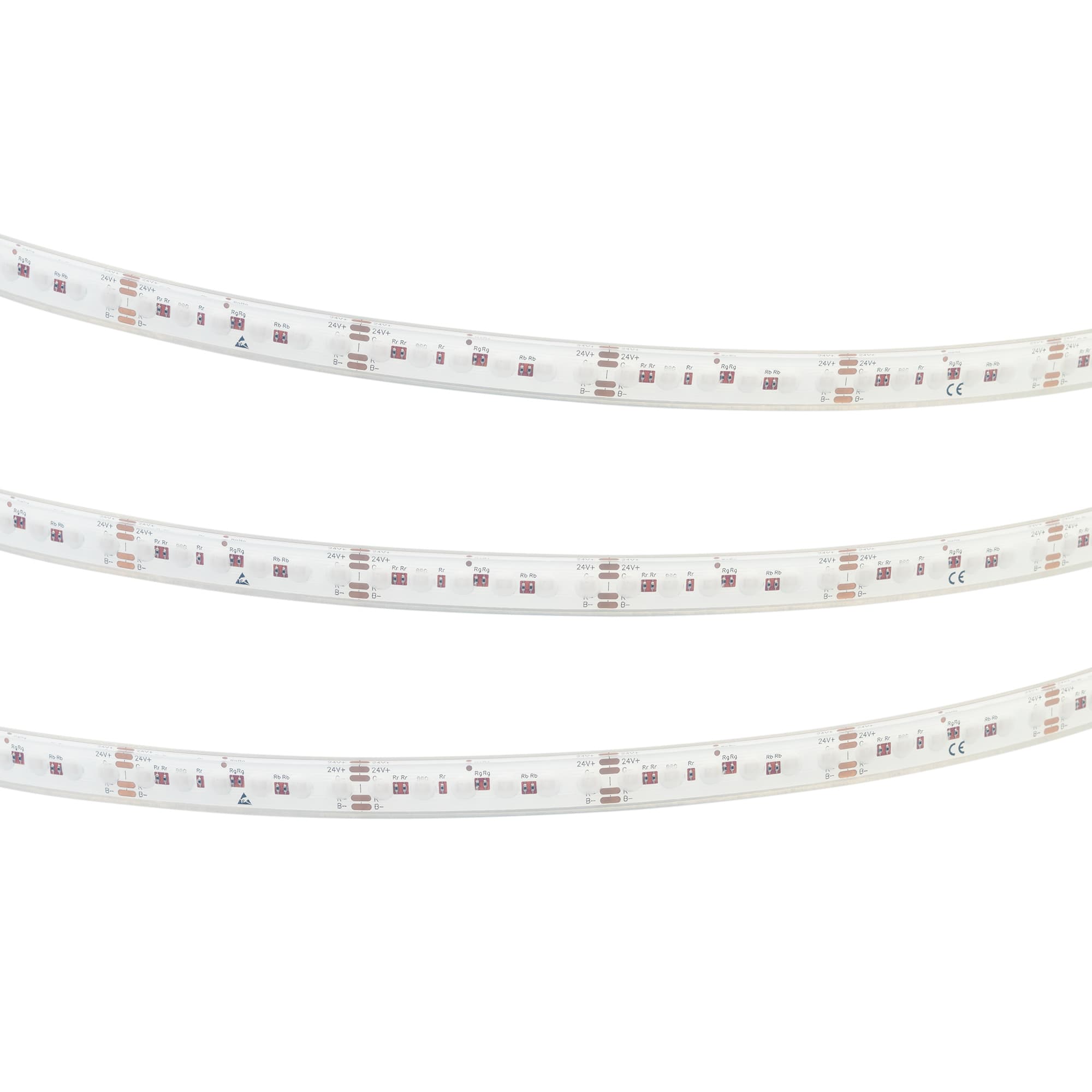 Лента светодиодная 14Вт/м 24В RGB IP68 120LED/м DOT-PFS-X120-12mm DOT 5 м