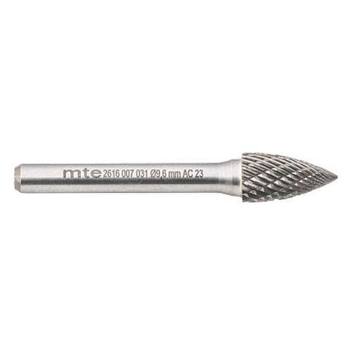 Борфрезы твердосплавные MX форма G D9,6X19X6 мм
