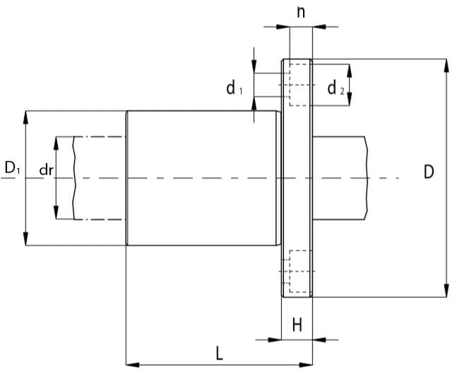 Линейный подшипник LMEK16-UU