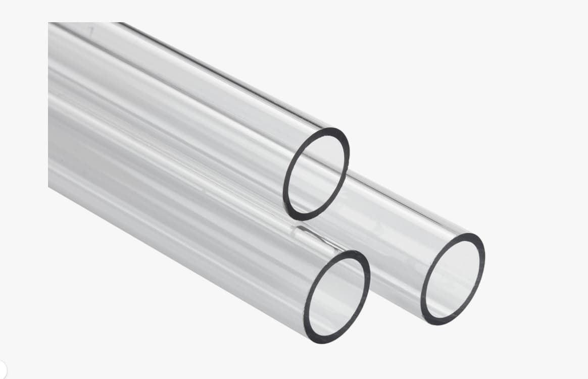 Труба 110х5.3 PVC-U без раструба, прозрачная PN16 длина 3м