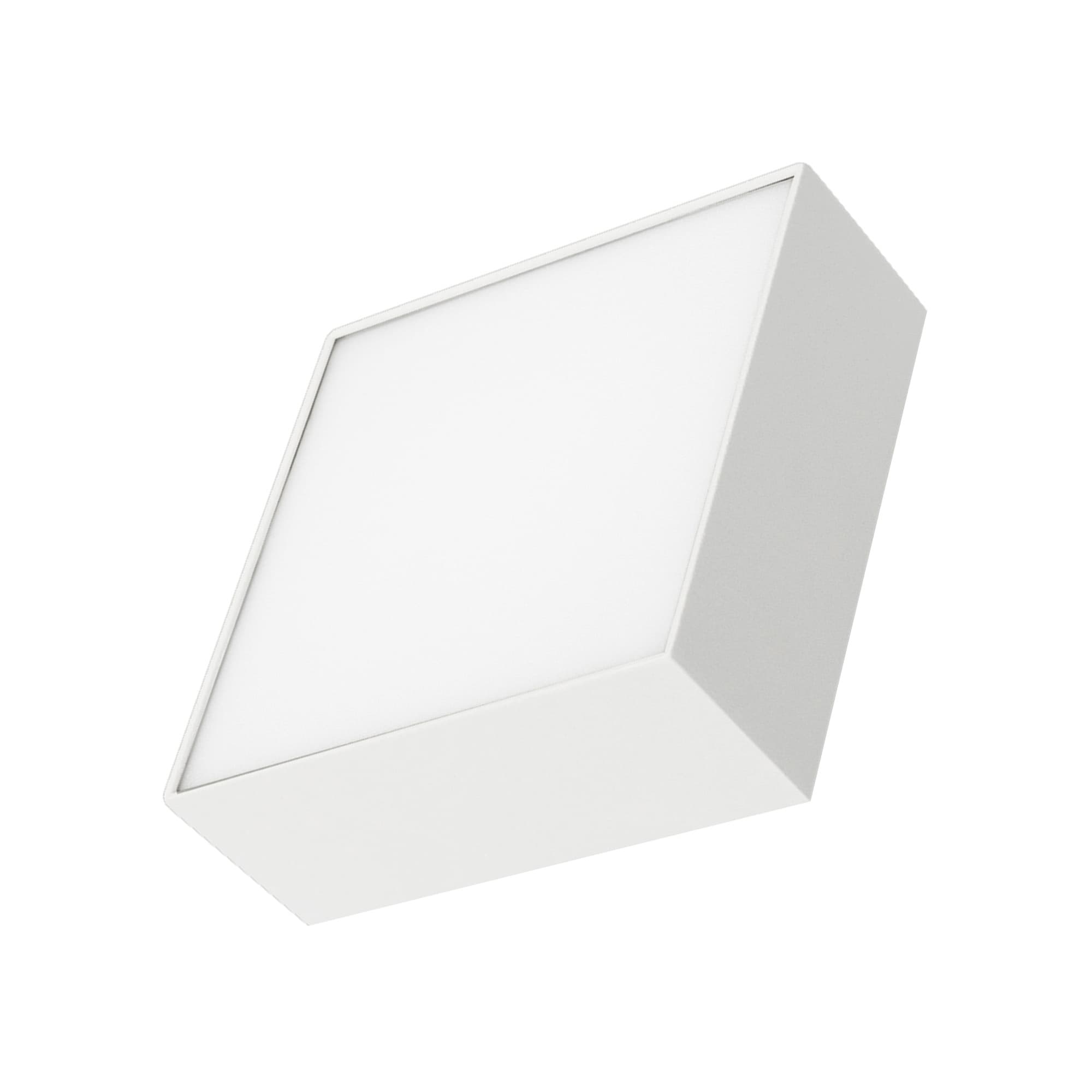 Светильник SP-QUADRO-S175x175-16W Day4000 (WH, 120 deg, 230V) (IP40 металл, 3 года)