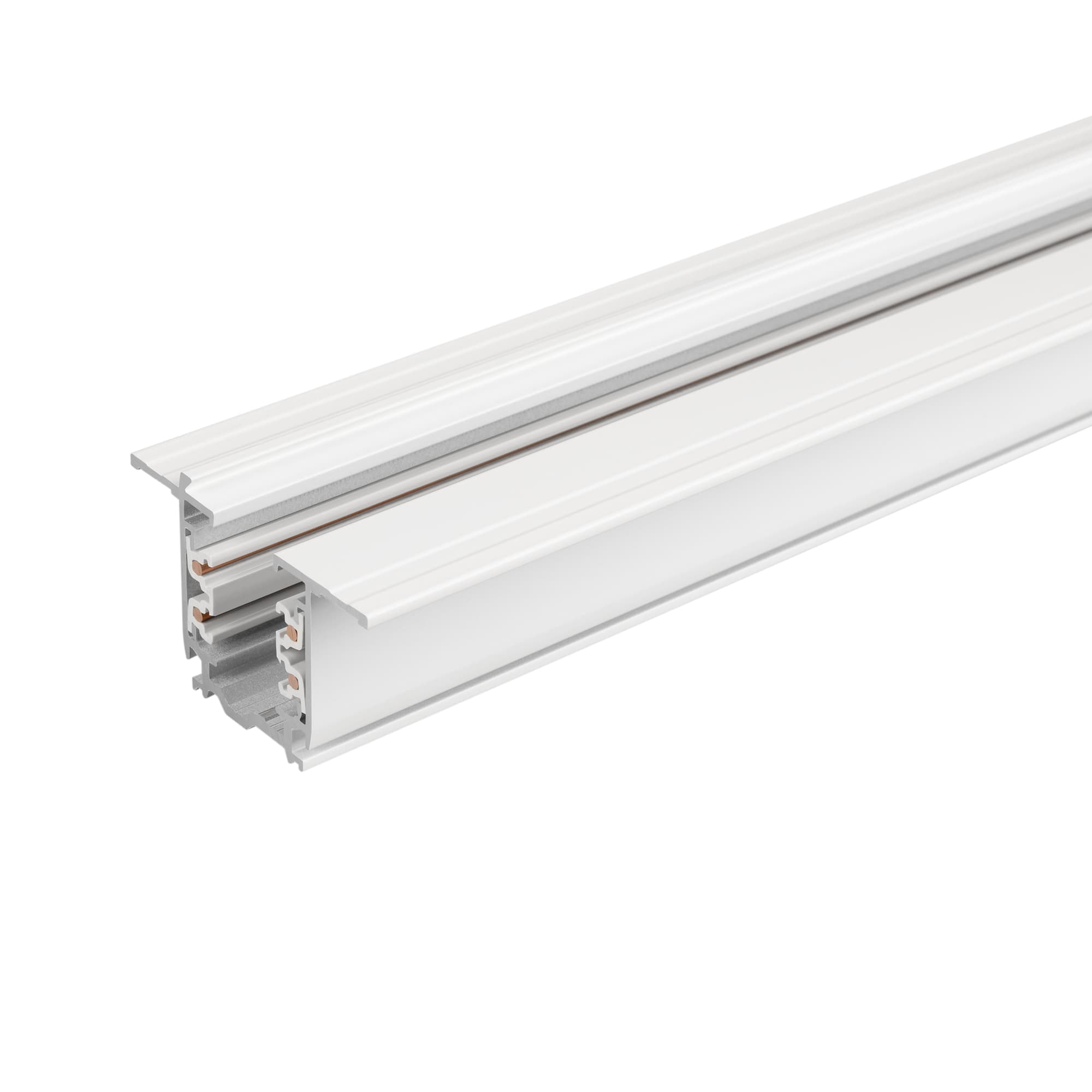 Трек встраиваемый LGD-4TR-TRACK-F-4000-WH-M (D) (ARL, IP20 Металл, 3 года)