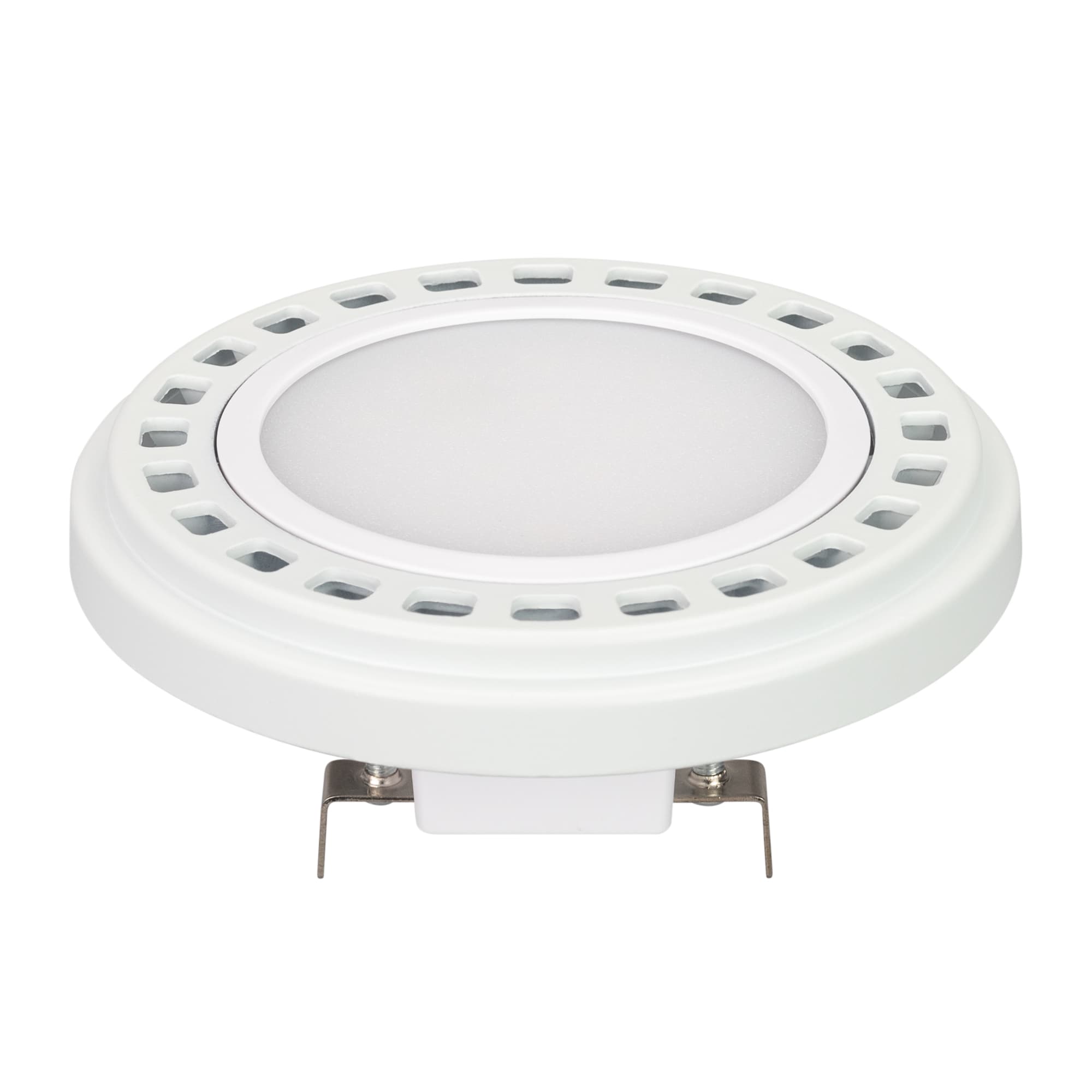 Лампа AR111-Светильник Unit-G53-12W- Warm3000 (WH, 120 deg, 12V) (ARL, металл)