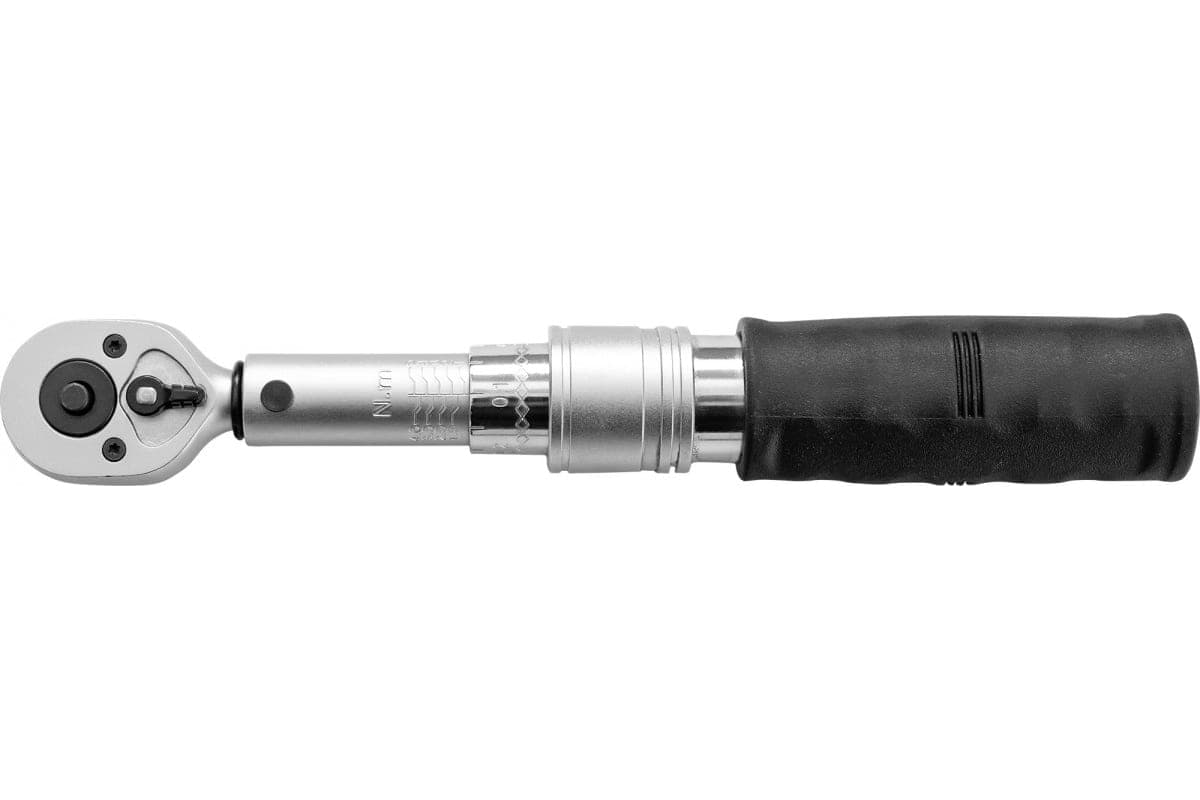Ключ динамометрический двусторонний 1/4''DR, 1-5 Нм