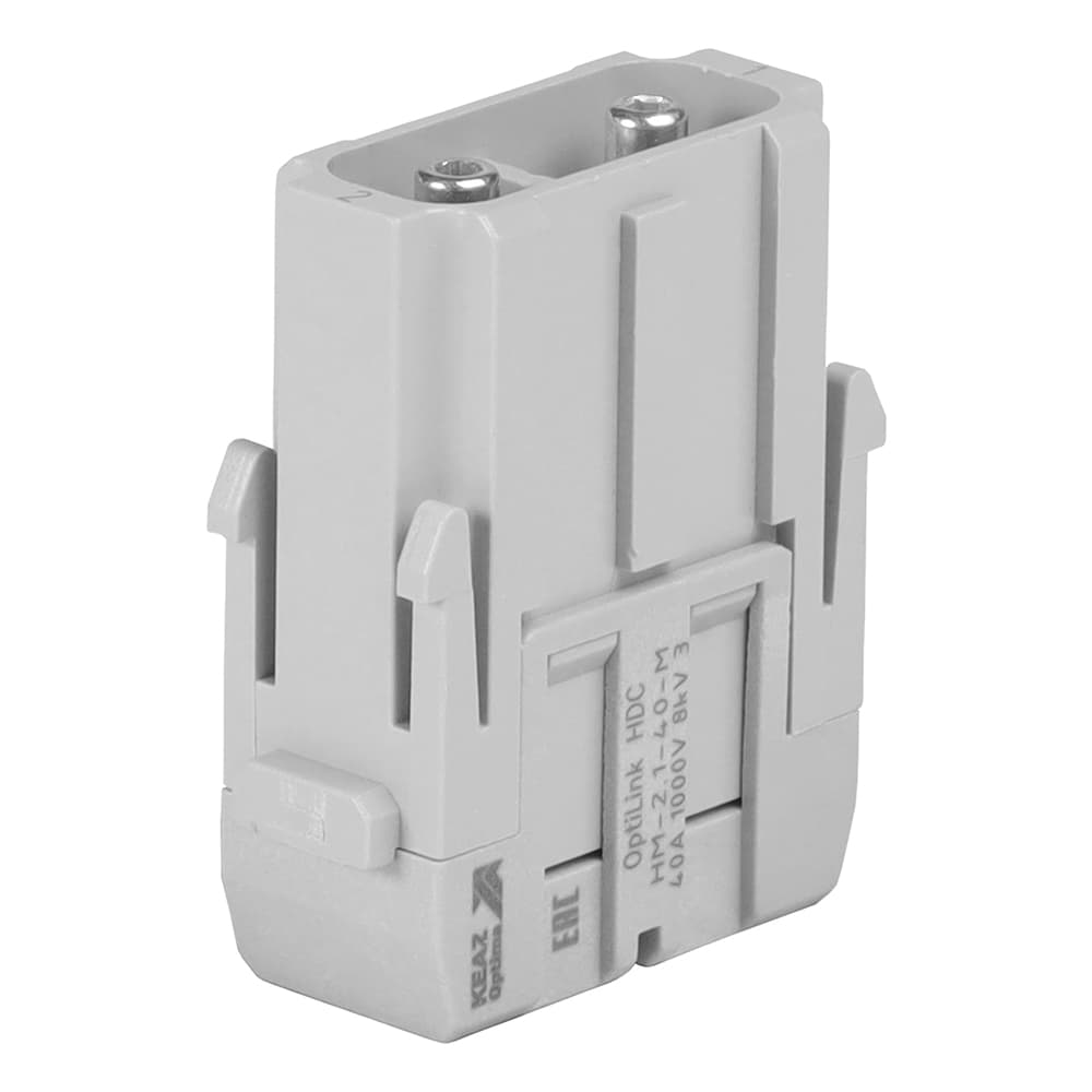 Вилка OptiLink HDC-HM-2.1-40-M-(2,5-8)-1000V