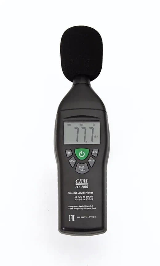 Шумомер DT-805 с поверкой