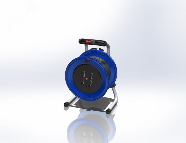 Удлинитель на пластиковом барабане IP20 POWERFLEX RV-K 3G2.5 40м