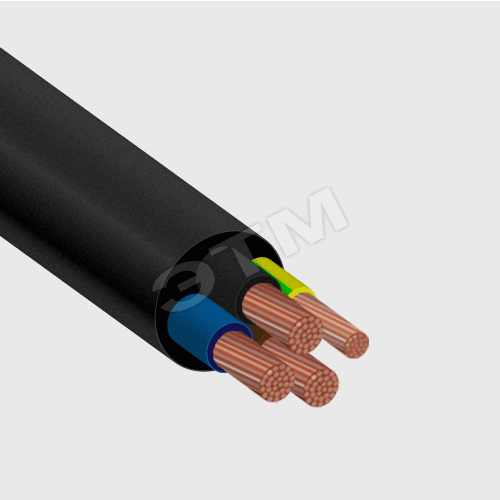 Кабель силовой КГ-ХЛ 3х4+1х2,5(PE) 380/660-2