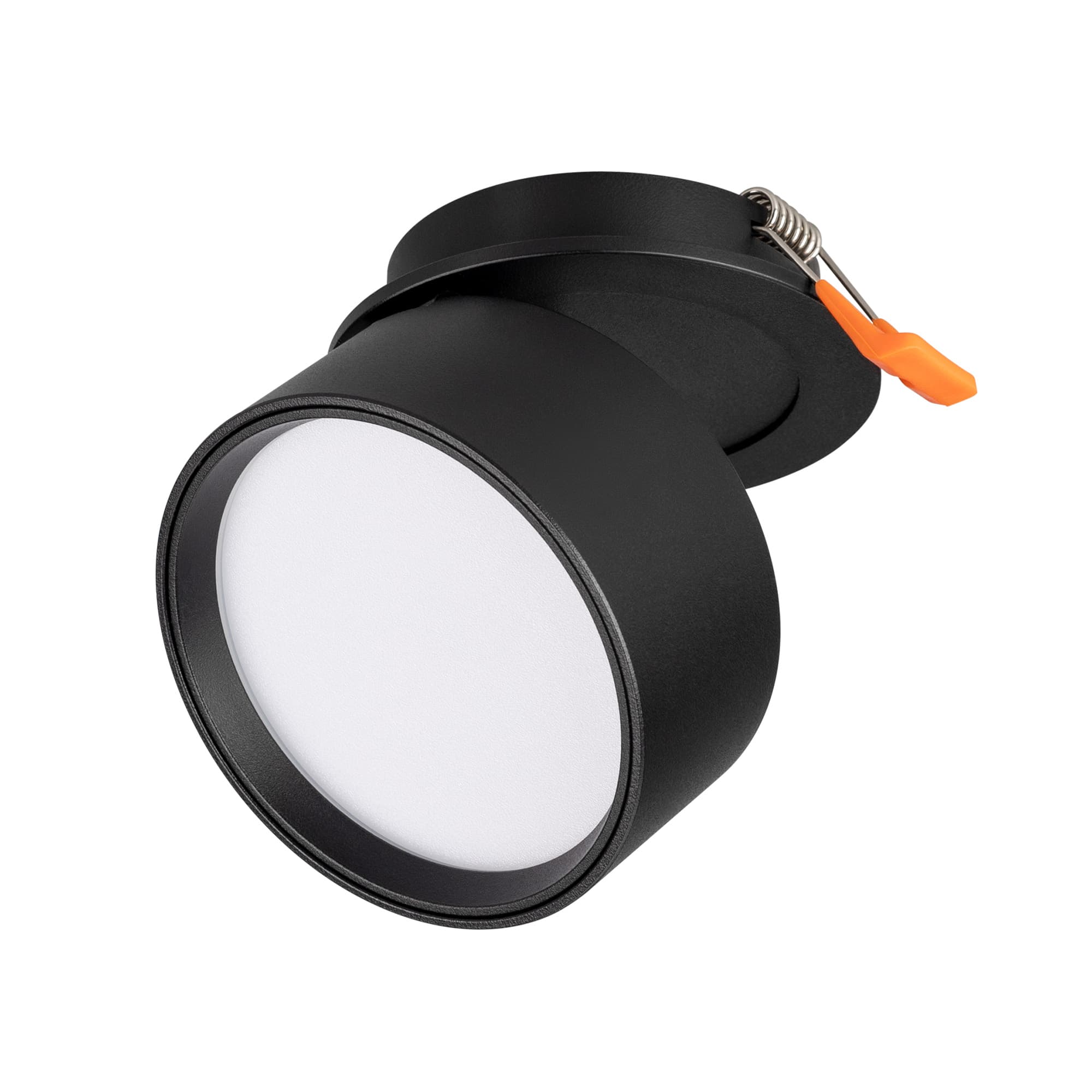 Светильник LGD-POT-BUILT-R85-12W Warm3000 BK 100 deg 230V IP44 металл 5 лет