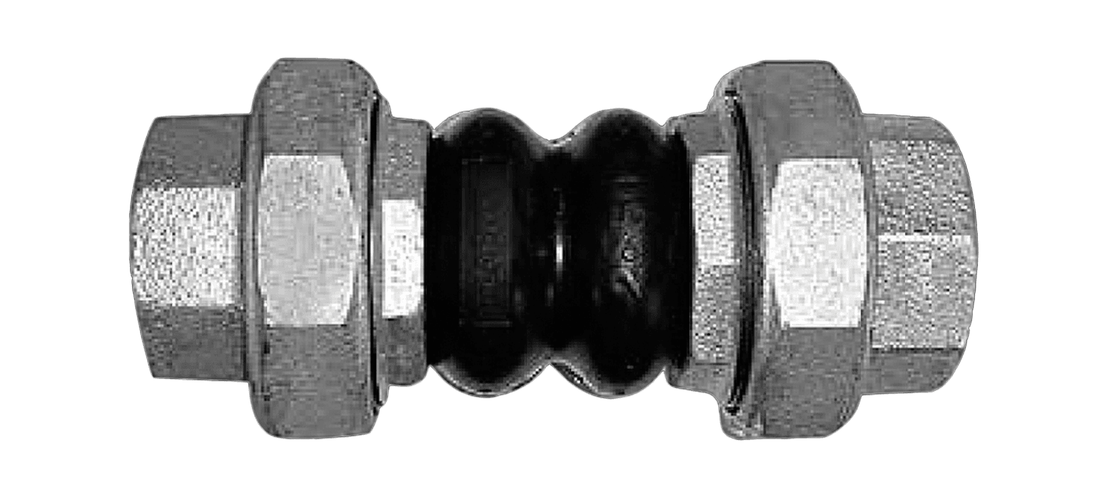 Вставка гибкая (компенсатор) DN 1 1/2' PN10, муфтовая